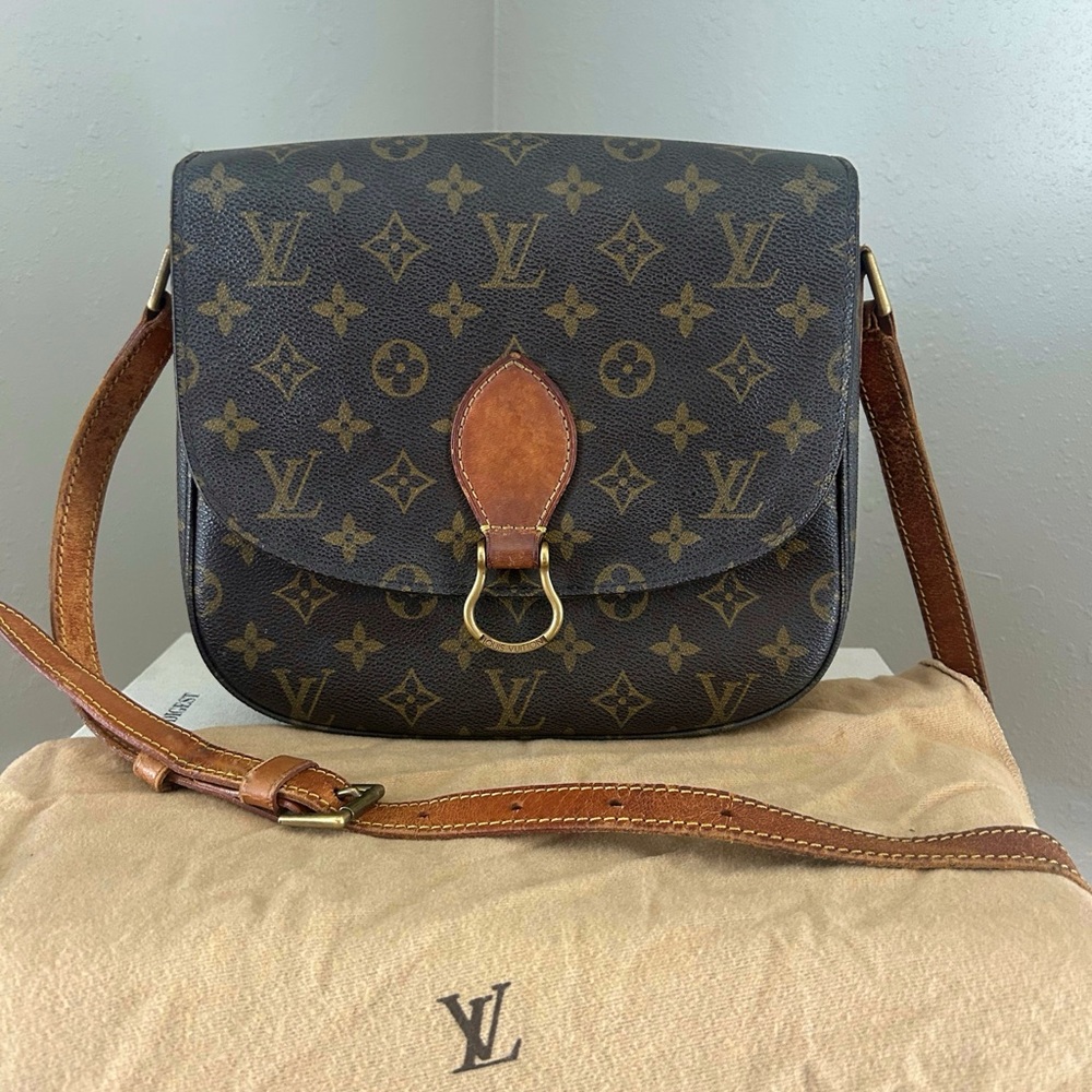 Louis Vuitton Dark Brown Monogram Crossbody Bag
